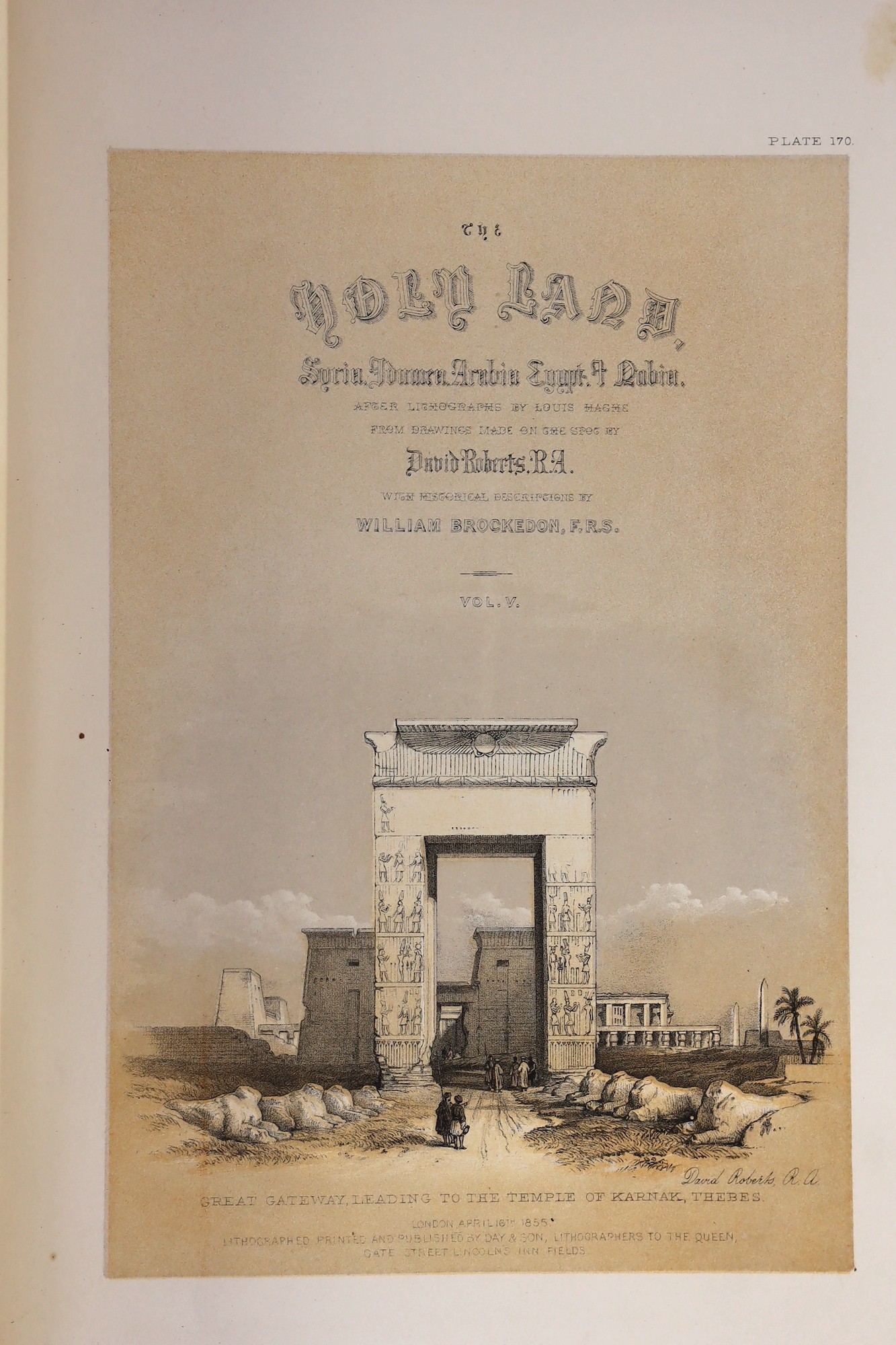 Roberts, David - The Holy Land, Syria, Idumea, Arabia, Egypt, and Nubia.